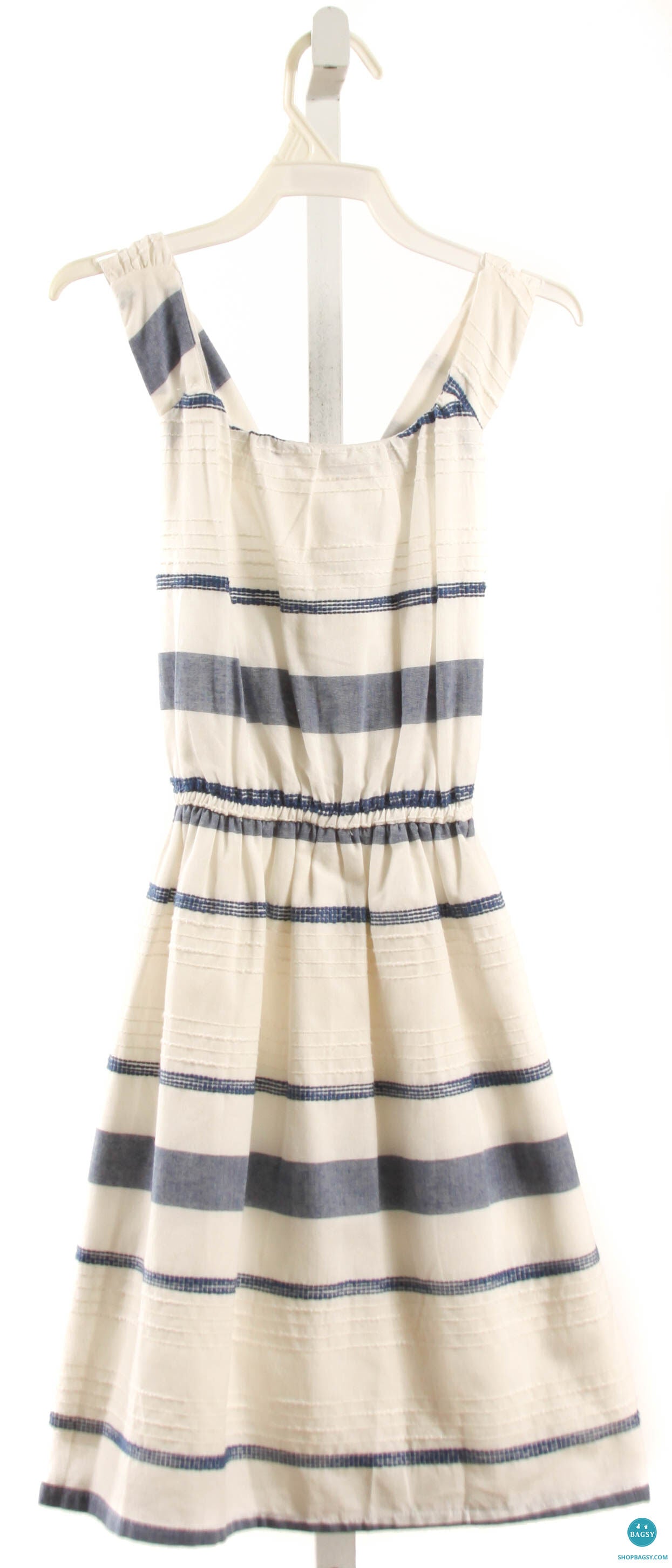 MAYORAL WHITE STRIPED DRESS