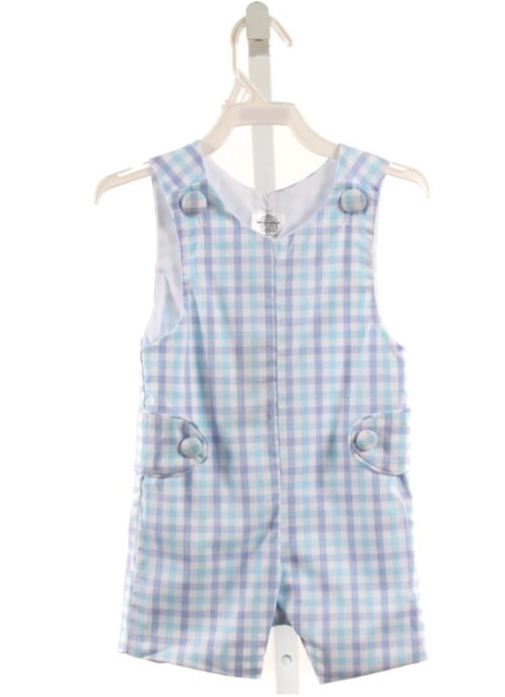 BROWN BOWEN & CO. LT BLUE PLAID JON JON