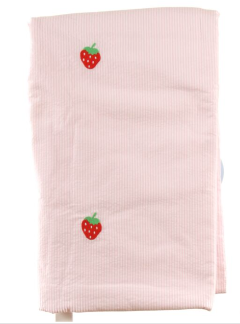 LITTLE ENGLISH LT PINK SEERSUCKER EMBROIDERED MISC