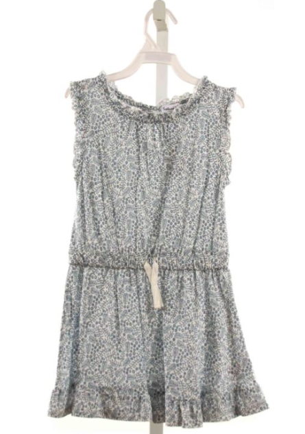 SPLENDID BLUE FLORAL DRESS